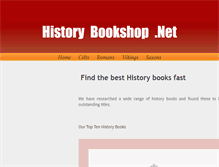 Tablet Screenshot of historybookshop.net
